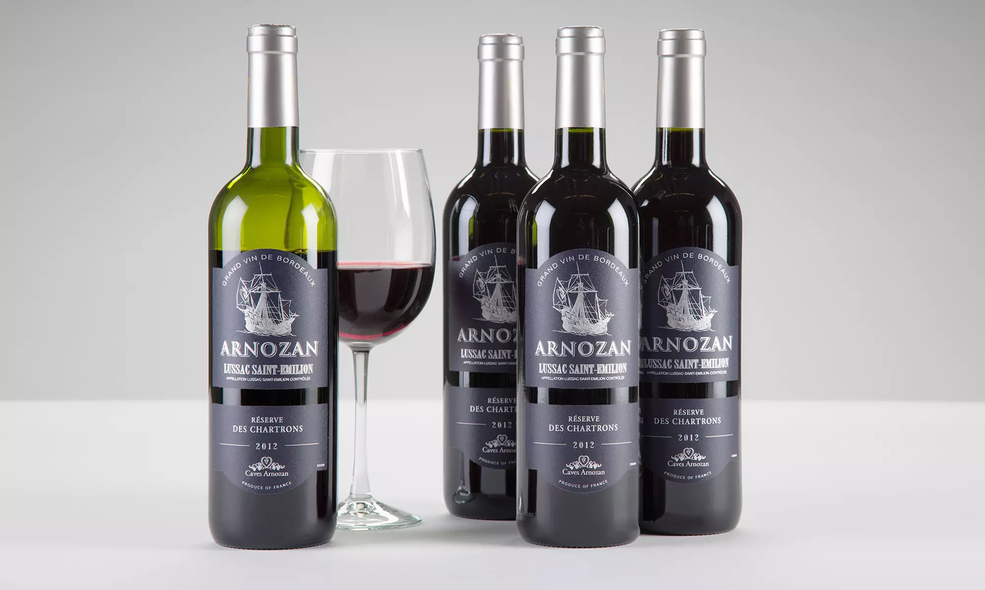 $59 for Four Bottles of 2012 Arnozan Reserve Bordeaux with Shipping Included from Barclays Wine ($195.91 Value)  - Primary Image