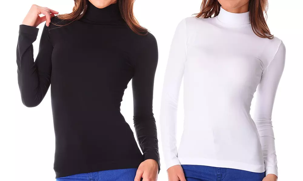 Bis zu 6x Thermo-Shirt mit Fleece-Futter