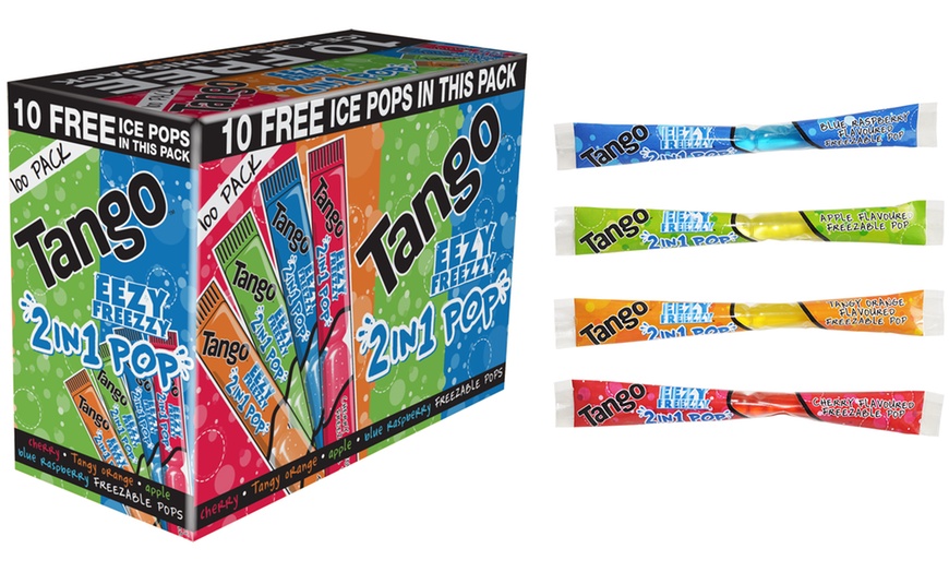 Image 1: 100 Tango Ice Pops Lollies
