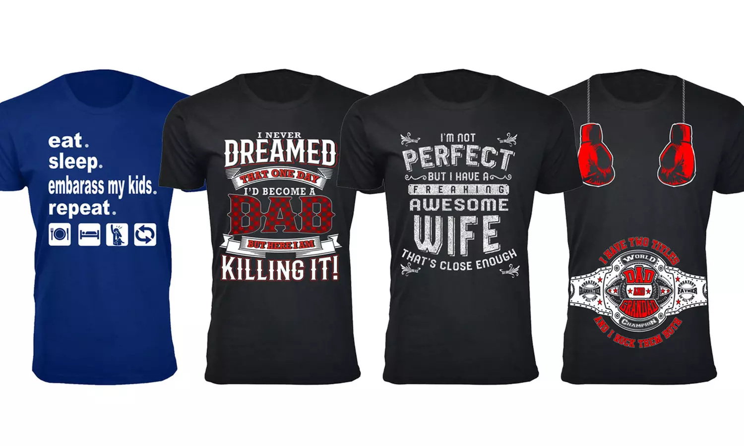 Men's Funny Father's Day & Grandpa T-Shirts (M–3XL) - Primary Image