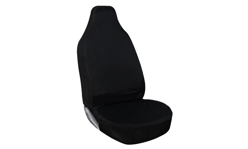 Image 3: Heavy-Duty Waterproof Seat Cover