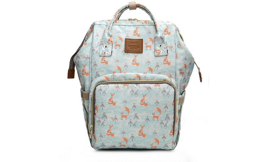 Image 7: Printed Mummy Diaper Bag