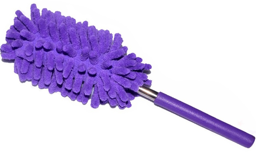 Image 4: Telescopic Microfibre Duster