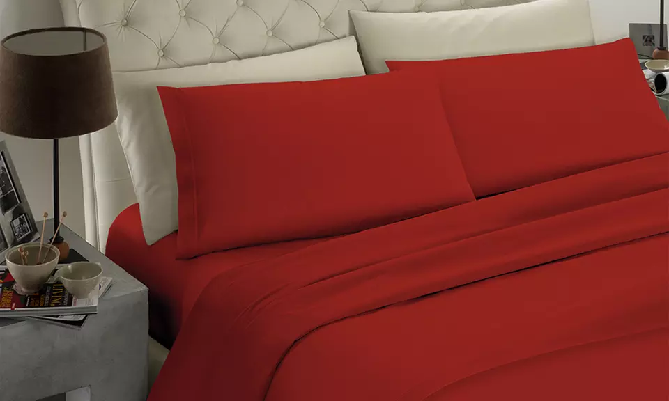 Completo lenzuola in 100% microfibra Made in Italy