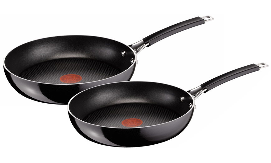 Image 2: 2 Tefal Jamie Oliver Frying Pans