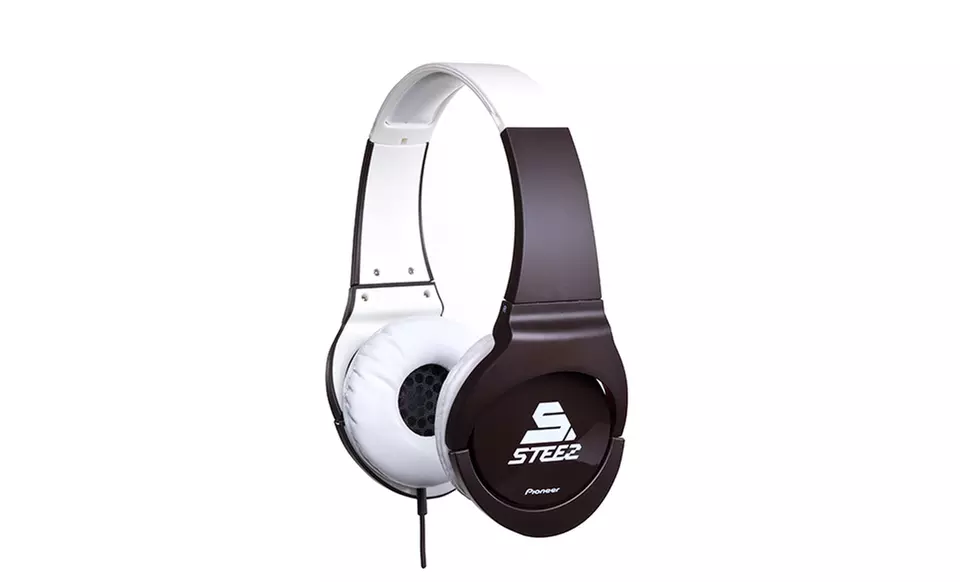 Pioneer Steez On-Ear Dance-Inspired Stereo Headphones in Black or Brown - Second Medium