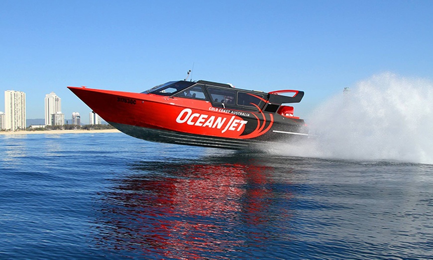 Image 1: Fully Enclosed Jet Boat Ride