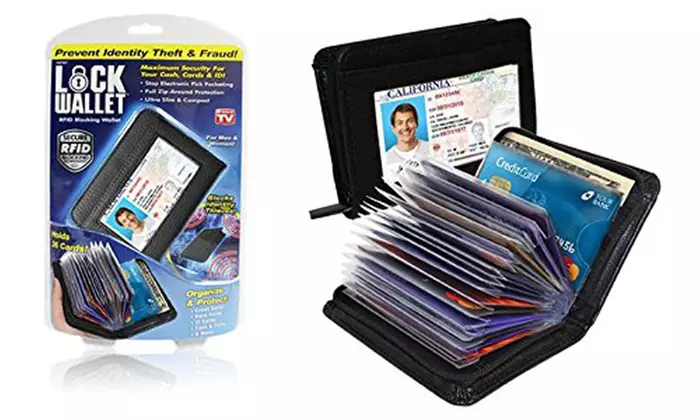 RFID-Blocking Wallet for Men and Women - Primary Image