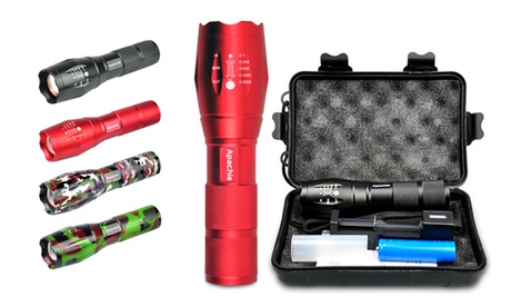 Apachie Militär-Taschenlampe, optional mit Zubehör