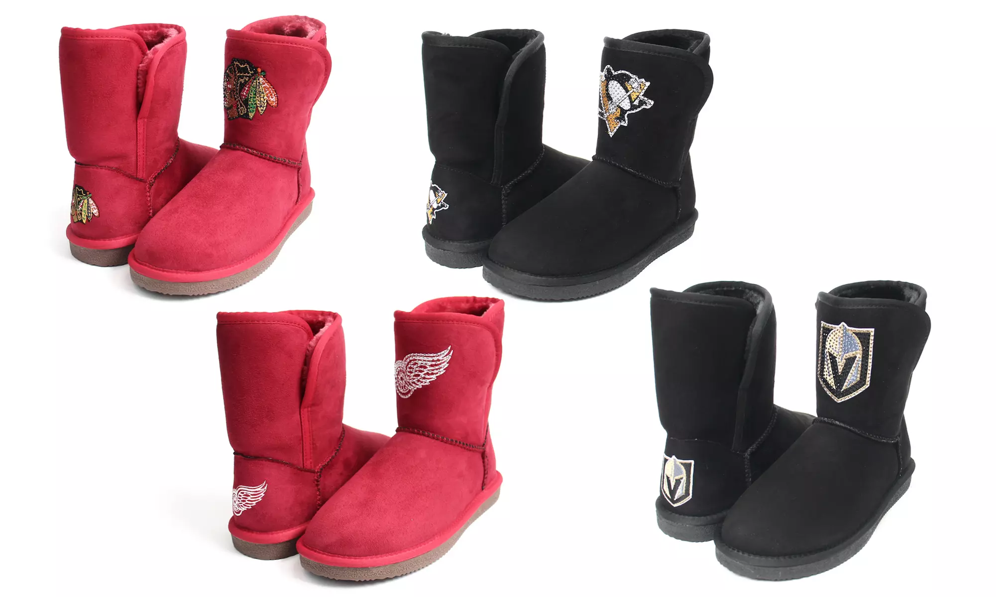 Cuce Shoes Women's NHL Team-Colored Boots - Primary Image