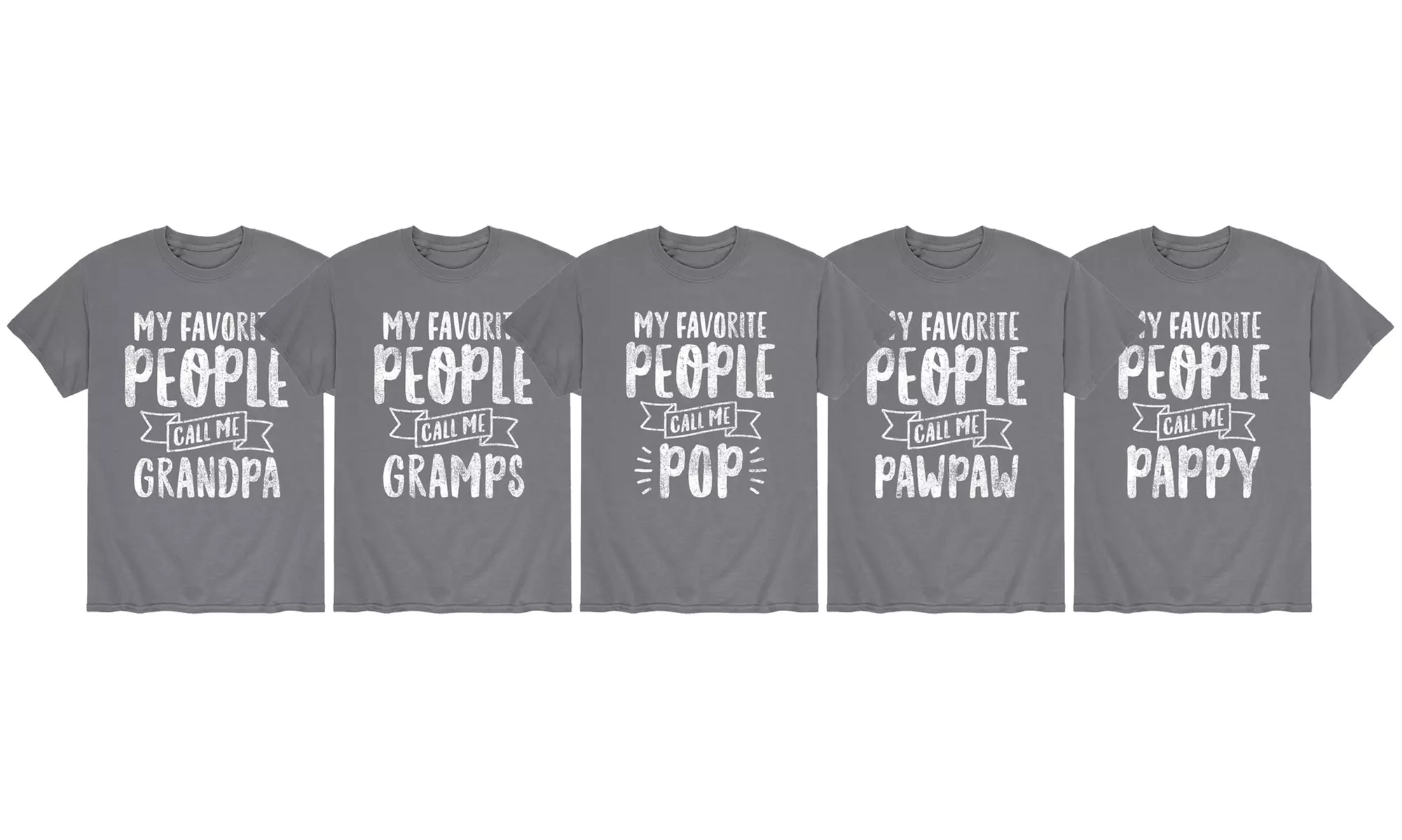 Men's My Favorite People Call Me Grandparent T-Shirt (S-3XL) - Primary Image
