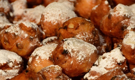 10 oliebollen of krentenbollen - OliebollenKraam Utrecht