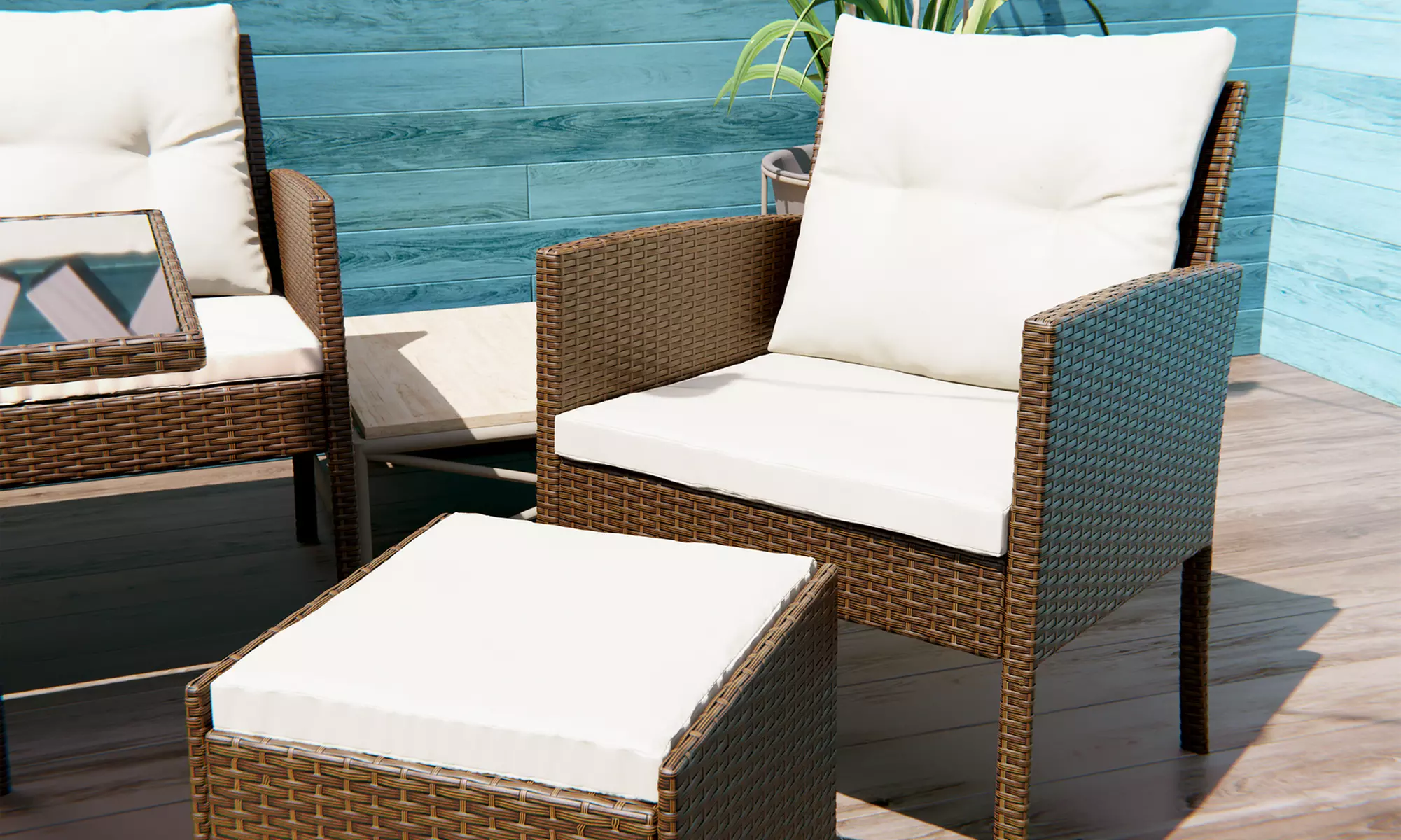 Swing & Harmonie Gartenmöbel-Set „Sydney"