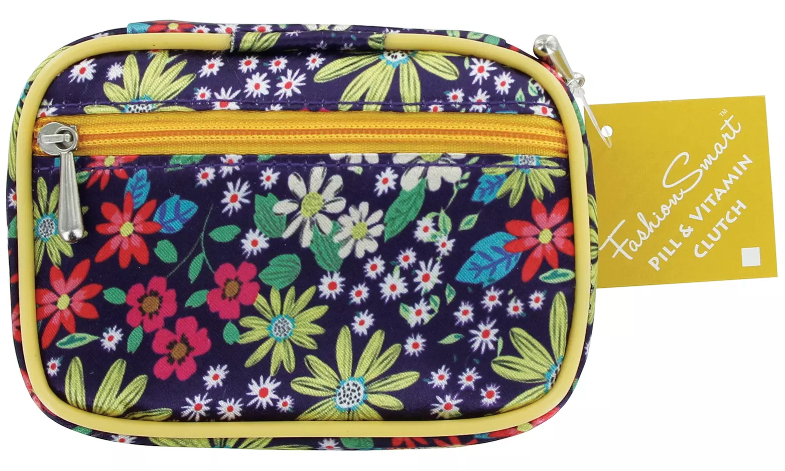 Women's Zippered Pill and Vitamin Case - Second Medium