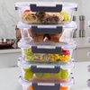 Image 1: Alivio Ten-Pack Food Storage Containers with Lid