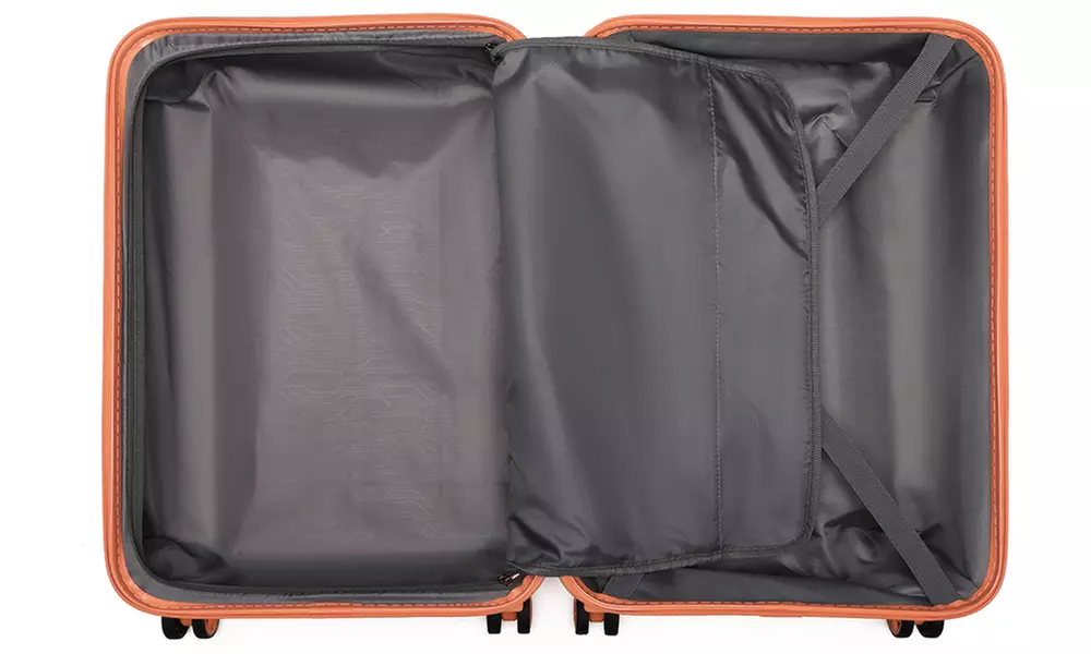 1 of 4 oranje koffers