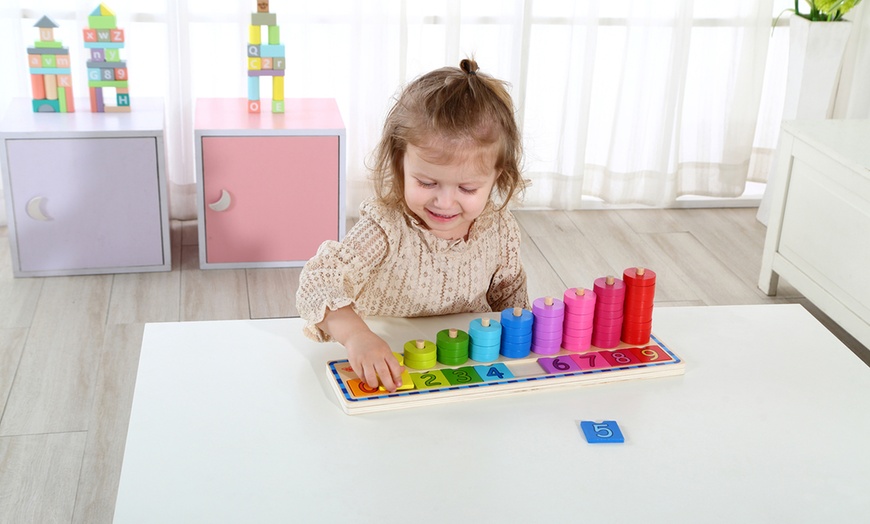 Image 6: Tooky Toys Counting Stacker