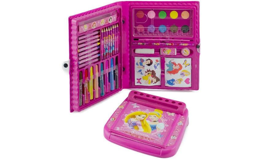 Image 2: Disney Princess Art Desk Pack