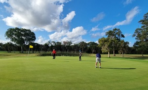 18 Holes of Golf with Drink and Optional Cart Hire for 2 or 4 People