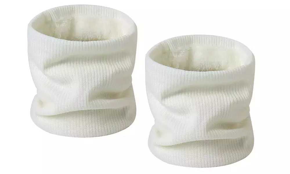 1 of 2 winter nekwarmers in kleur naar keuze