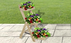 3-Tier Wooden Plant Stand