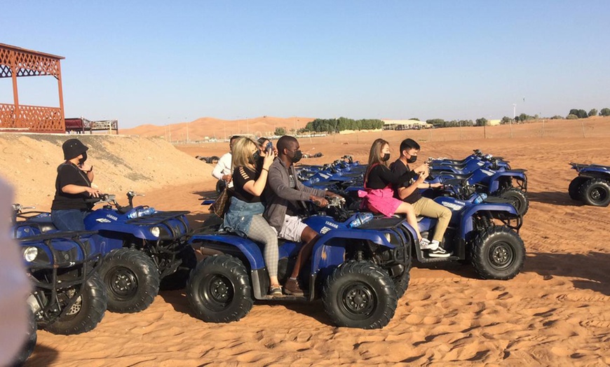 Image 1: Dubai Dune Bike Adventure Experience at Al Khaima Tours