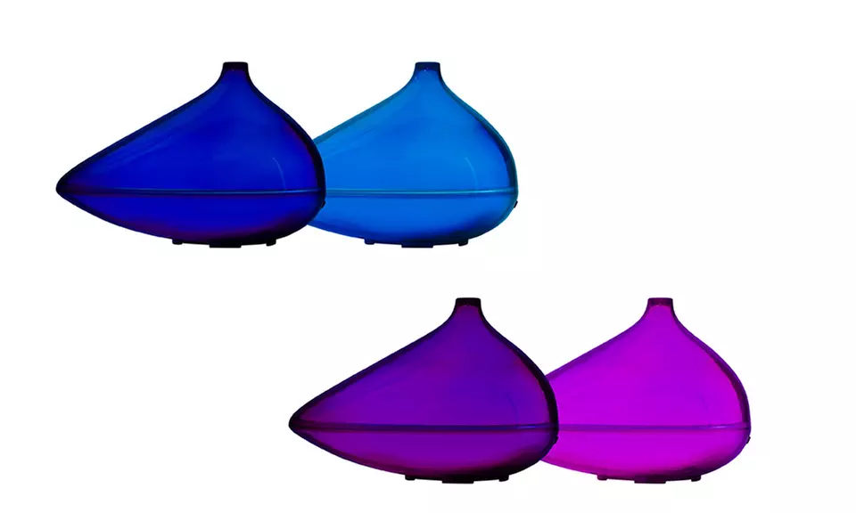 GuruNanda Ultrasonic Essential Oil Diffuser with 3 Oils (0.5 Fl. Oz. Each) - Primary Image