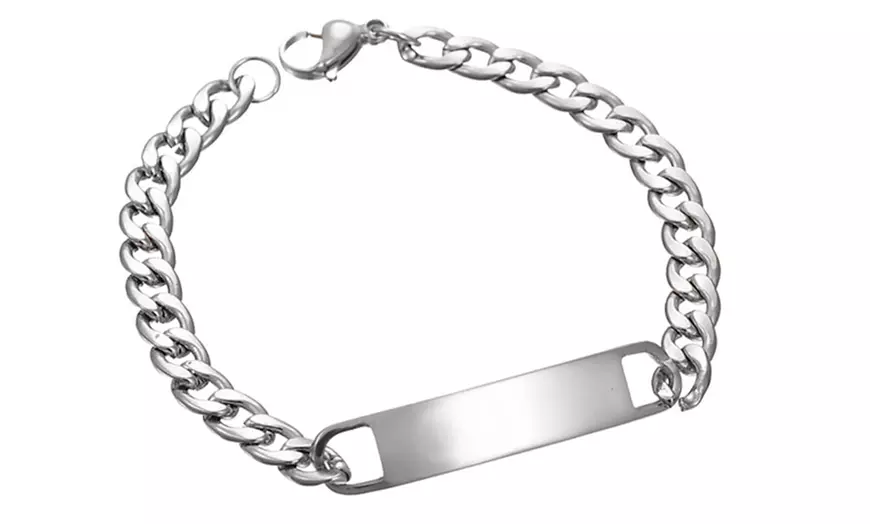 Image 5: Personalised Name Chain Bracelet