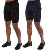 Image 13: Two-Pack Enzo Men's Fleece Shorts 