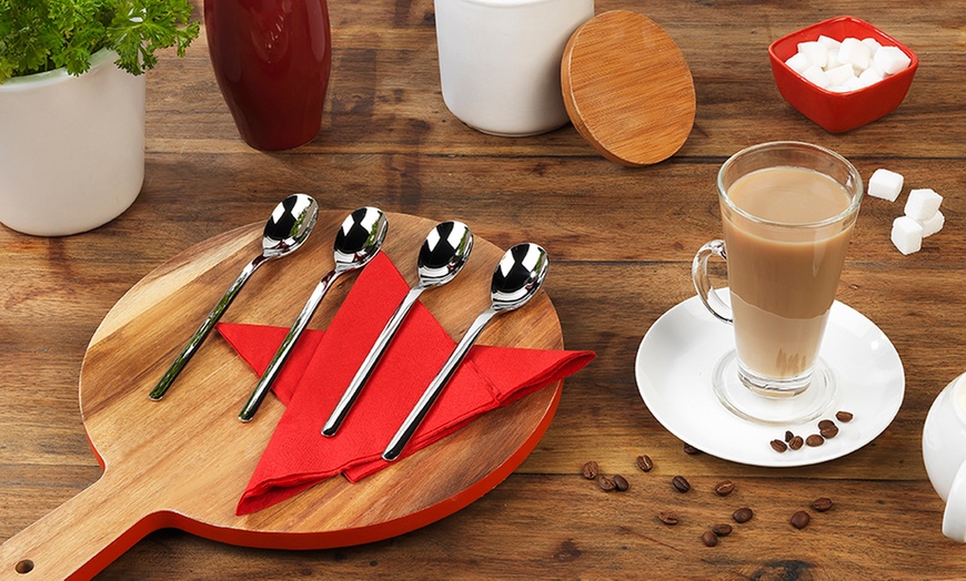 Image 22: Polished Steel Cutlery Set