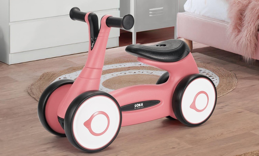 Image 20: Soka Four-Wheel Kids' Balance Bike