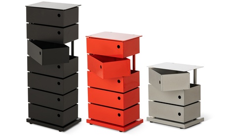 Cassettiere Pivot in stile moderno, disponibili in vari modelli e colori