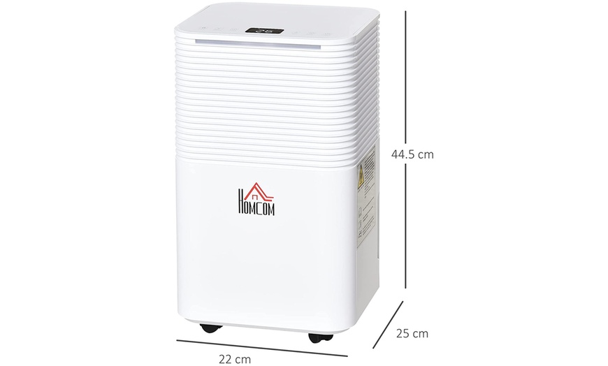 Image 4: HomCom Portable Quiet Dehumidifier