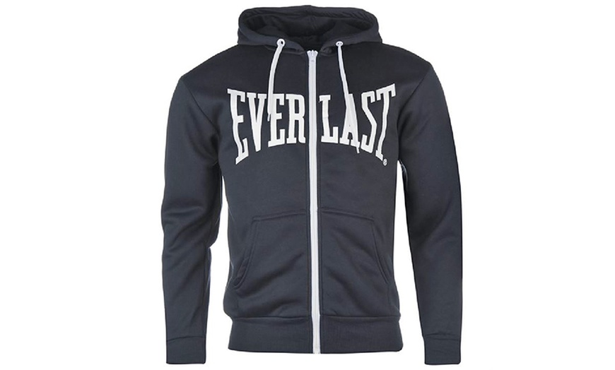 Image 3: Men's Everlast Zip Up Hoodie