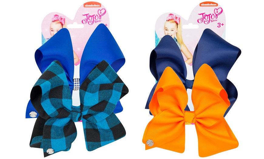 Image 5: JoJo Siwa Large Bows Four-Pack