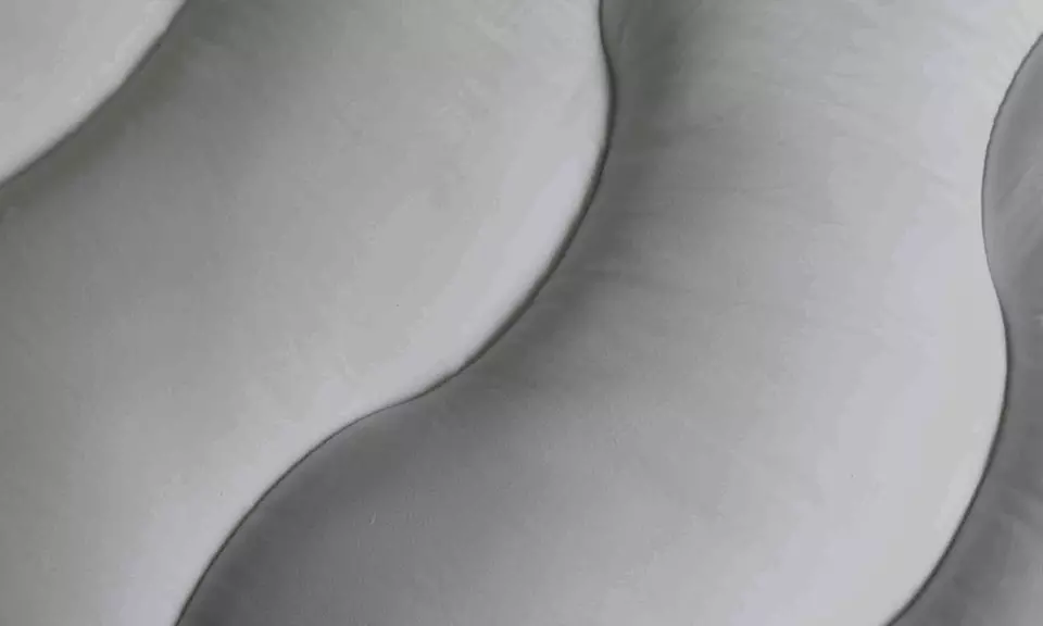 Surmatelas "Nuage" gris, épaisseur 5 cm, pour tout type de matelas, maintien par sangles élastiques, Sampur - Second Medium