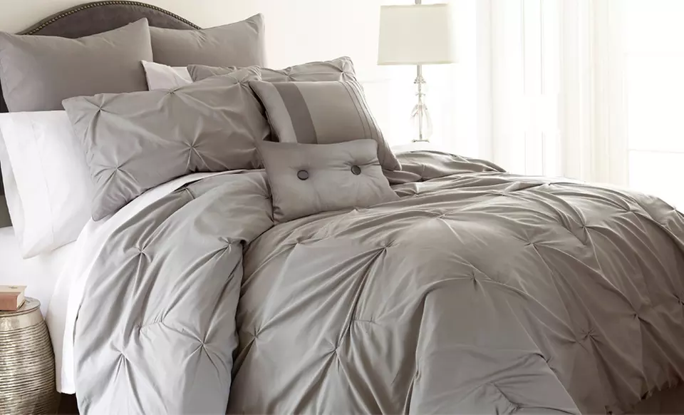 8-Piece Neutral-Color Comforter Set - Second Medium