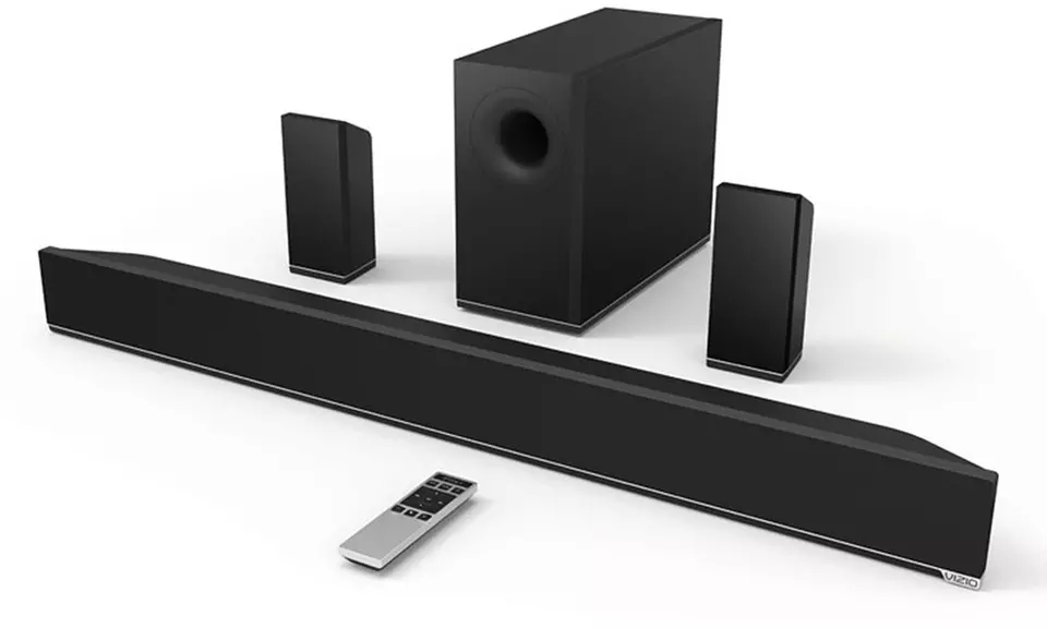 Vizio 5.1-Channel Sound Bar with Wireless Subwoofer and Rear Satellite Speakers (Manufacturer Refurbished) - Primary Image