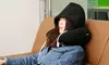NPolar U-Shaped Travel Neck Pillow with Hood
