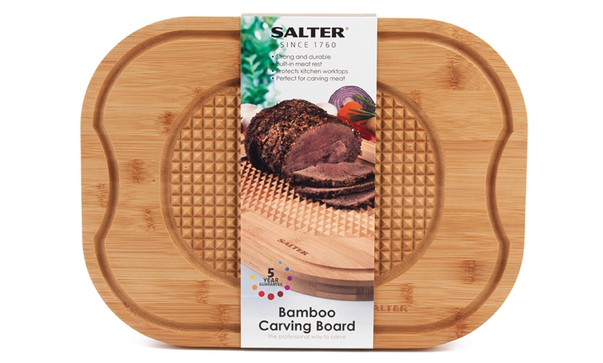 Image 7: Salter Bamboo Carving Board