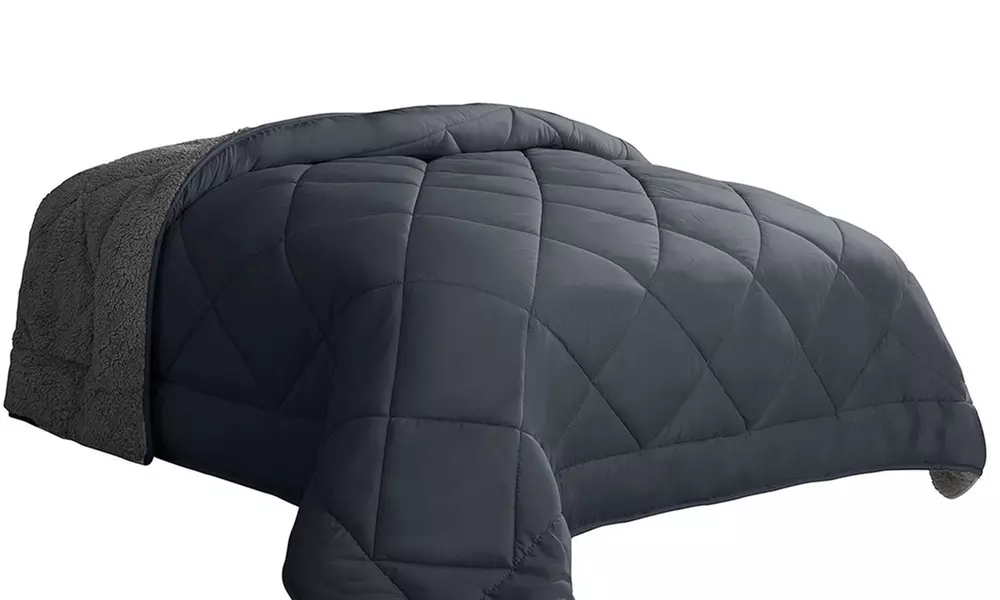 Sherpa-deken voor op bed van het merk Sampur