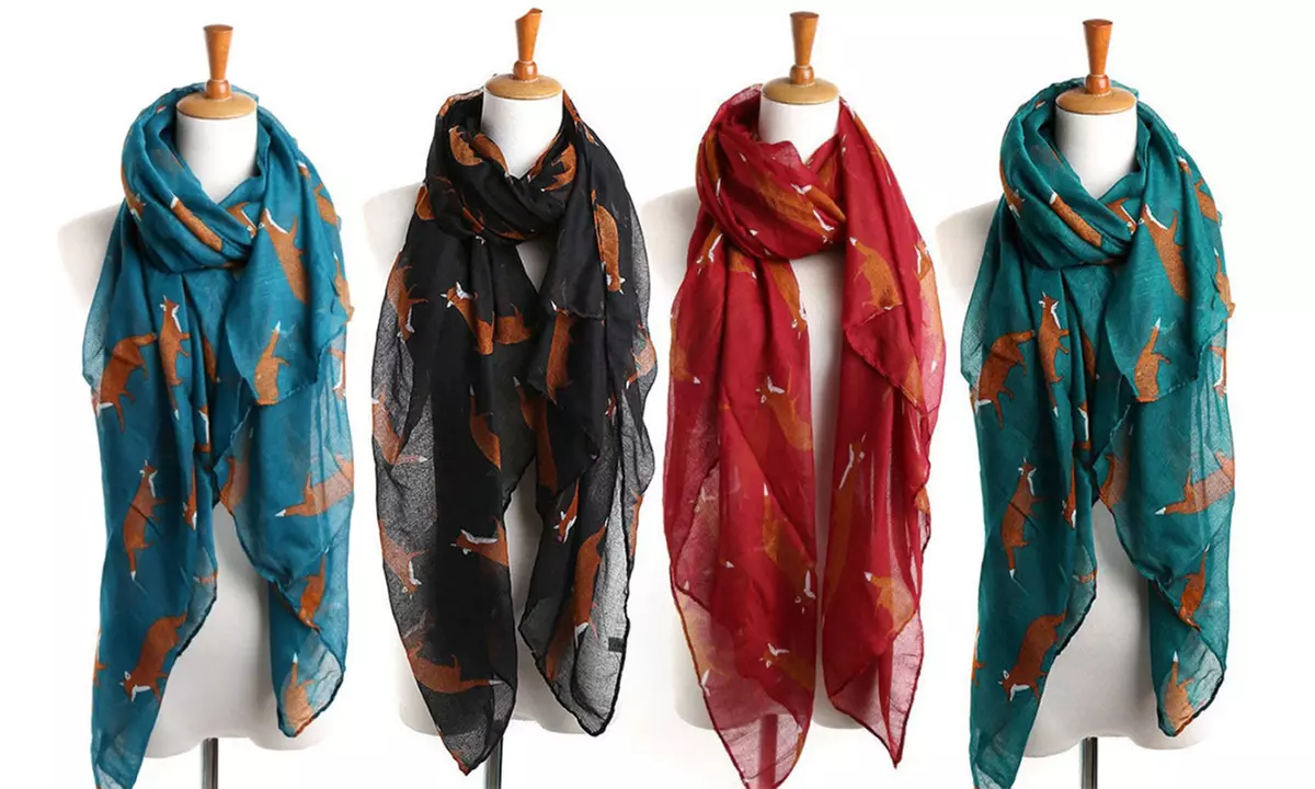 1 ou 2 étoles femme à imprimé animal - Primary Image