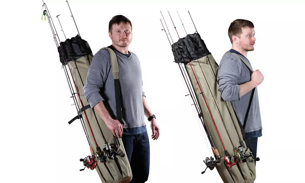 Deluxe Fishing Rod Case for 5 Rods - Primary Image