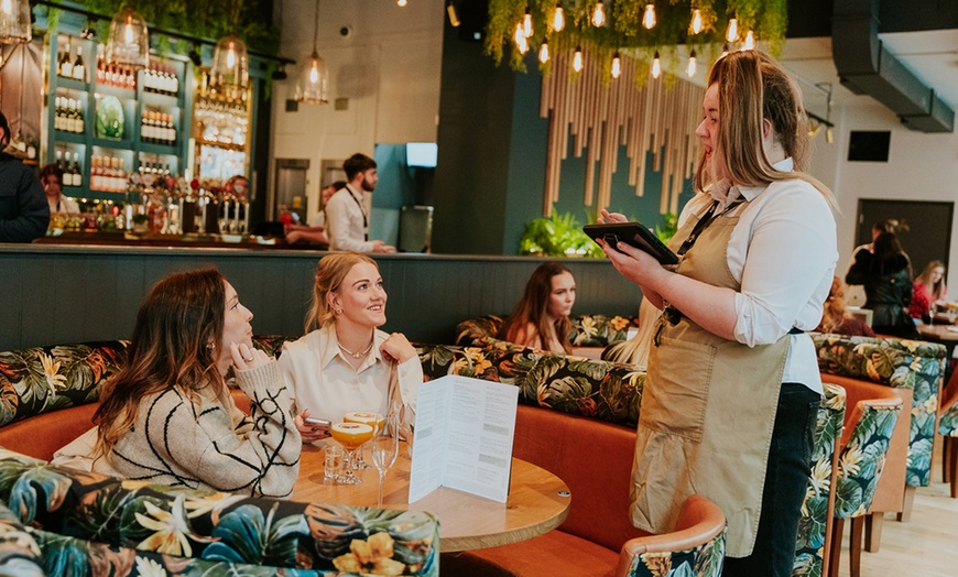 Image 11: Tapas with Two Cocktails or Bottle of Wine for 2 People