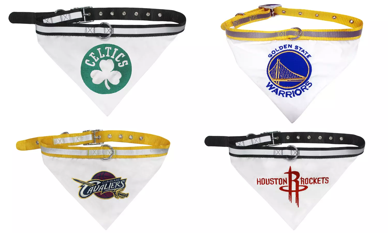 Officially Licensed NBA Collar Dog Bandana - Primary Image