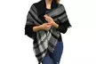 1 ou 2 écharpes à carreaux en laine mélangée modèle Bella - Second Medium