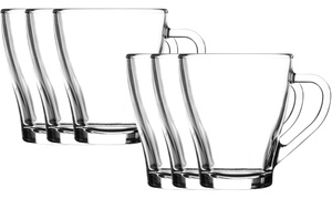 Ravenhead Glass Mugs Set