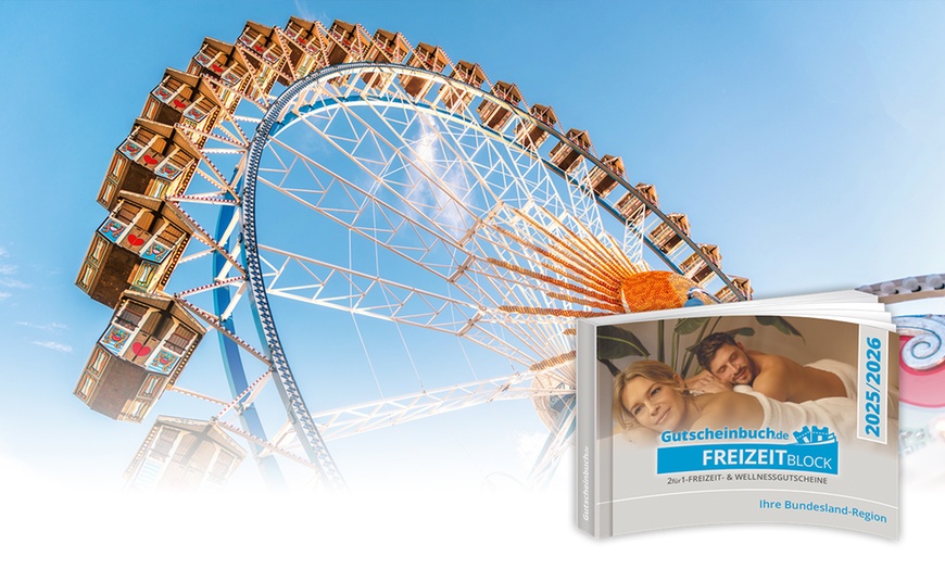 Image 2: Gutscheinbuch.de Freizeitblock 2025/2026