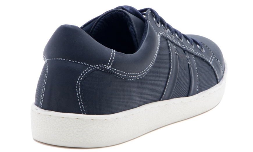 Image 3: Men's Casual Leather Trainers