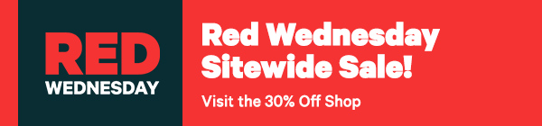 It's Red Wednesday! Get up to 30% off Local, 15% off Travel and 10% off Goods with code REDHOT